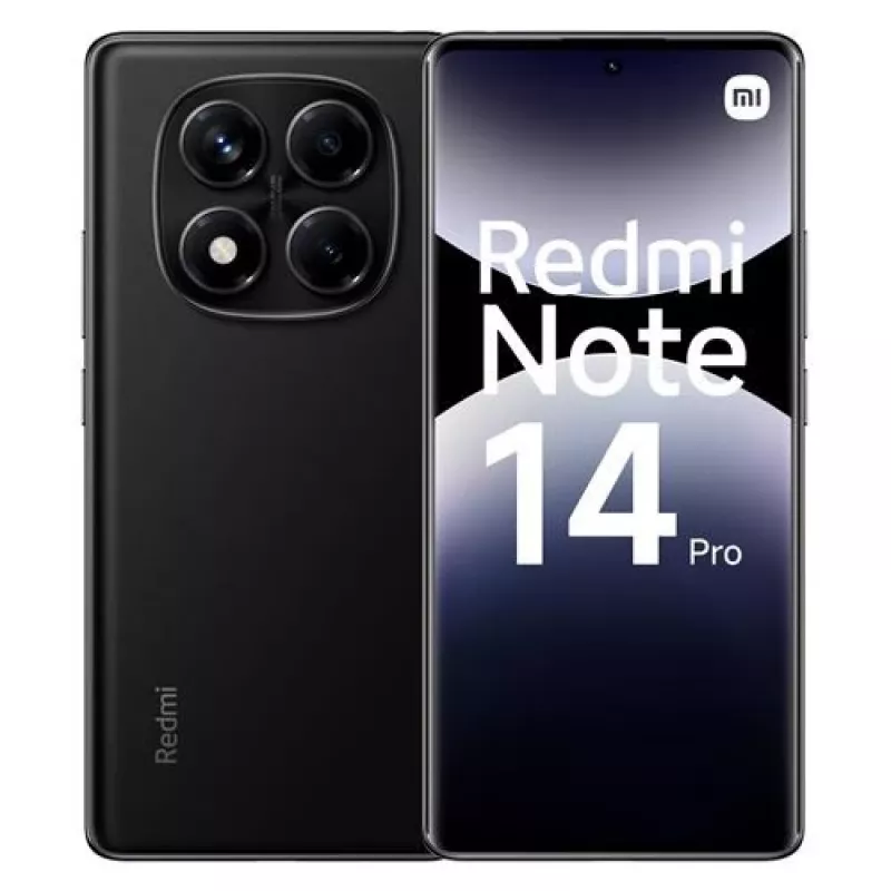 Smartfon Xiaomi Redmi Note 14 Pro — 6,67 cala AMOLED, 256 GB, 8 GB RAM, 200 MP, 5500 mAh, IP64