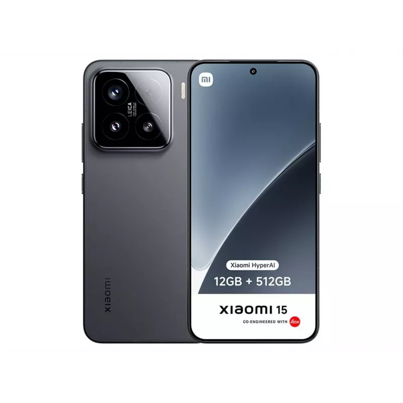 Xiaomi 15 16,1 cm (6,36 inch) 12 GB 512 GB 5240 mAh Czarny