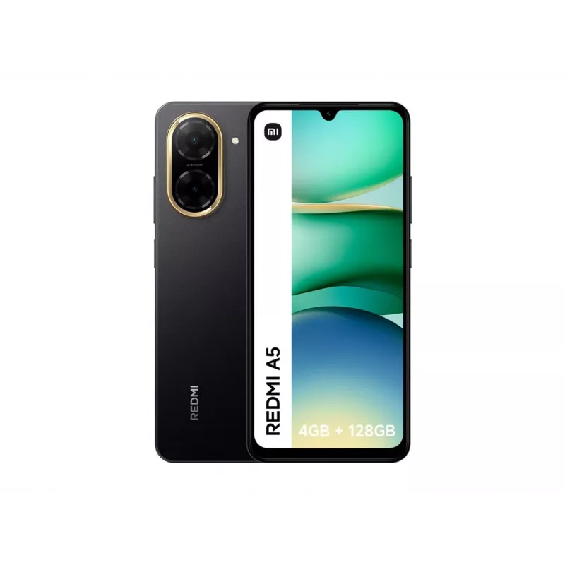 Xiaomi Redmi A5 17.5 cm (6.88 inch) Dual SIM Android 15 Go Edition 4G USB Type-C 4 GB 128 GB 5200 MAh Czarny