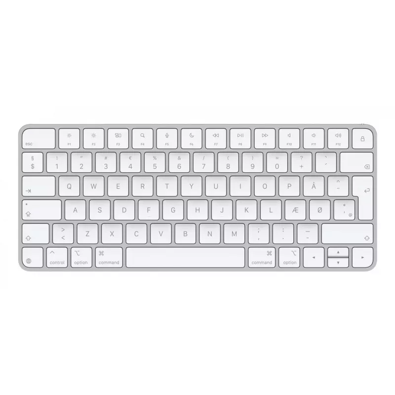 Apple Magic klawiatura Universal USB + Bluetooth QZERTY duńska biała