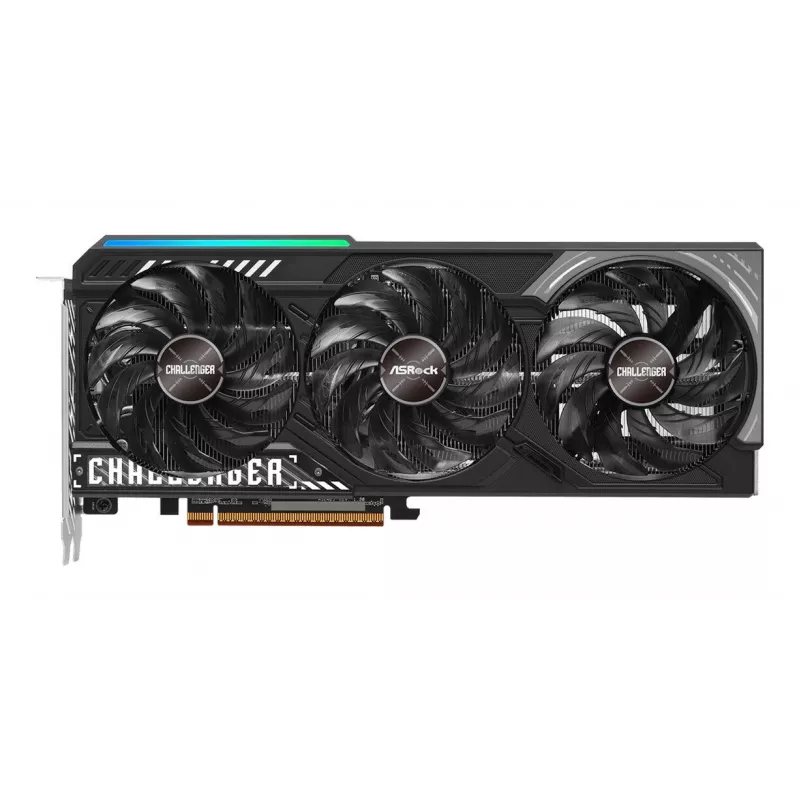 Karta graficzna ASRock Challenger Radeon RX 9070 — 16 GB GDDR6, 256-bit, PCIe 5.0, 3x DisplayPort 2.1a + HDMI 2.1b