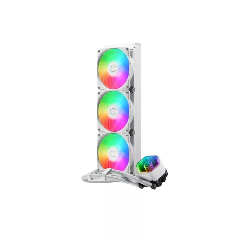 Cooler Master MasterLiquid 360 Core II biały Chłodzenie cieczą procesora 4.72 (12 cm) 1 szt.