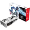 Karta graficzna Sapphire Radeon RX 9070 XT — 16 GB GDDR6, PCIe 5.0, 256-bit, 320 mm, 3-slotowa, biała