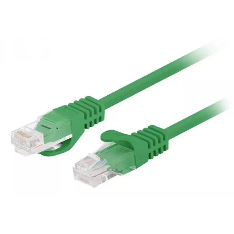 Kabel sieciowy LANBERG PCU6-20CC-0300-G Cat6 U/UTP RJ-45 na RJ-45 3 m zielony