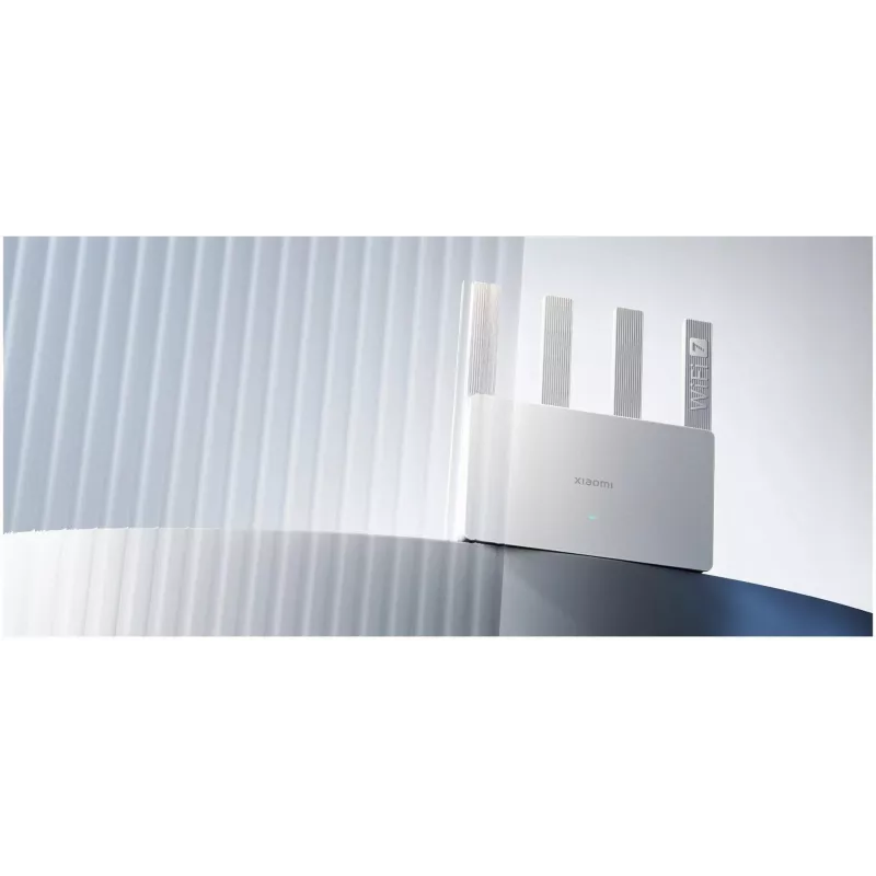 Przenośny router bezprzewodowy Xiaomi BE3600 — Dwuzakresowy 2,4/5 GHz, Wi‑Fi 7 (802.11be), 2,5 Gigabit Ethernet, 4× LAN, 2x2 anteny, Biały