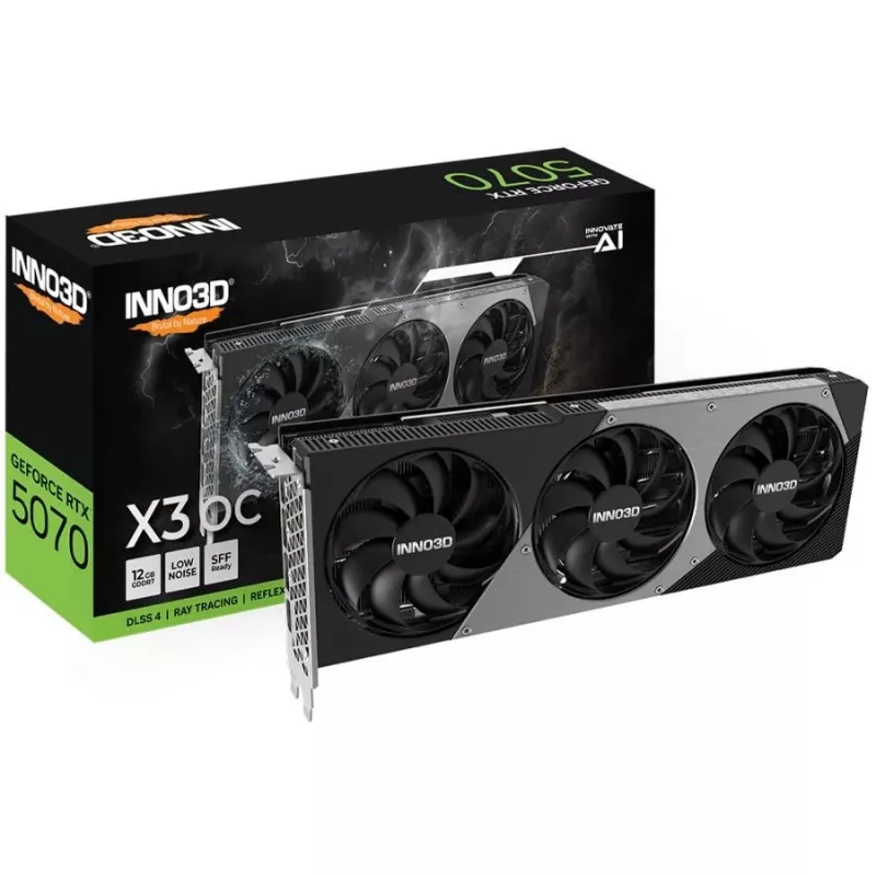 Karta graficzna INNO3D GeForce RTX 5070 X3 OC 12GB GDDR7