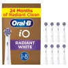 Oral-B IO Series Radiant Biały Oryginalny końcówki szczoteczki do wybielania zębów 8