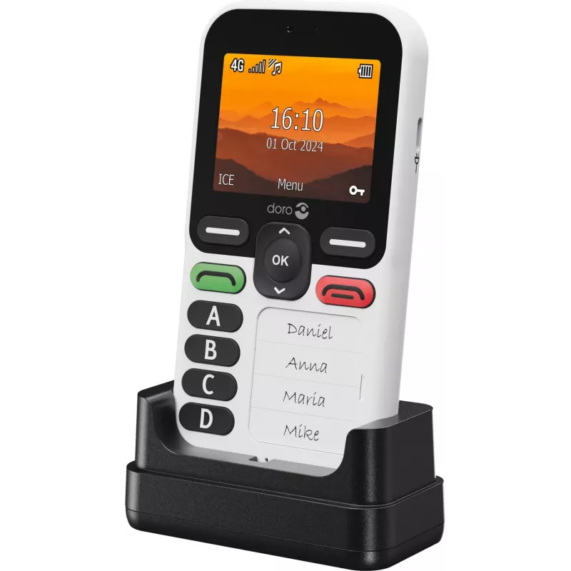 Smartphone Doro Leva X10 2.4 cala 1150 mAh grafitowy