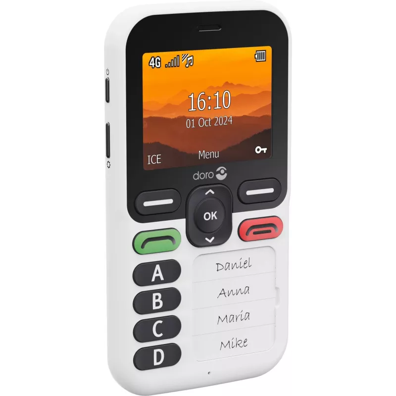 Smartphone Doro Leva X10 2.4 cala 1150 mAh grafitowy