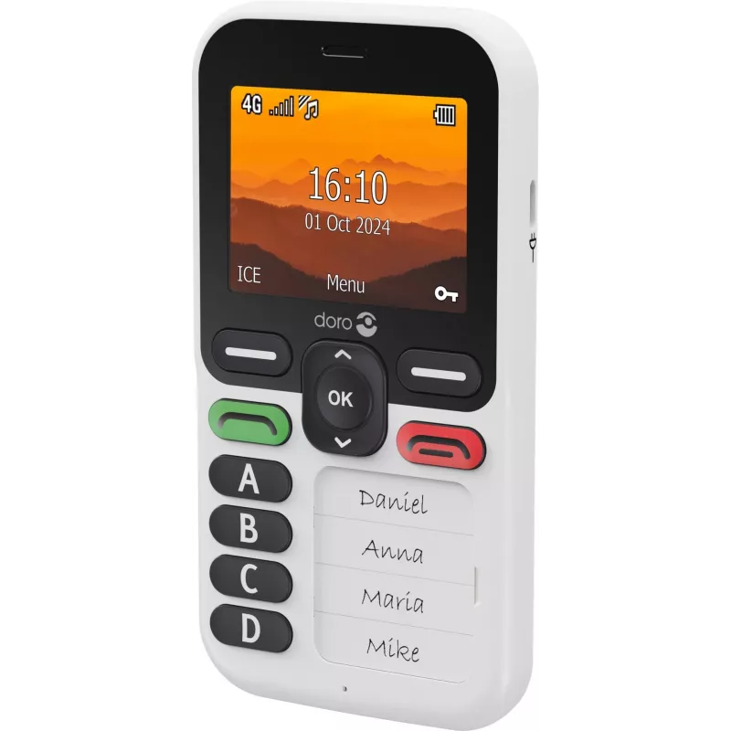 Smartphone Doro Leva X10 2.4 cala 1150 mAh grafitowy