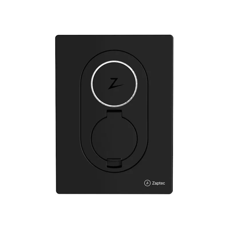 Zaptec Go Charging Box 22kW Typ 2 WiFi and 4G Asphalt Czarny