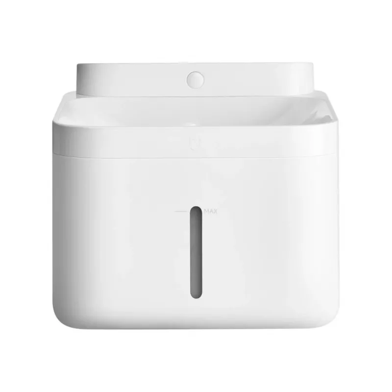 Automatyczny dozownik karmy Xiaomi Smart Pet Fountain 2 3 L poidło filtr węglowy plastik biały bateria/DC 5 V 2 A 230×180×190 mm