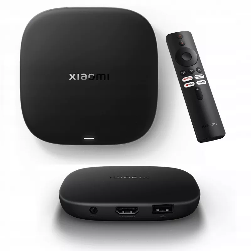 Xiaomi TV Pudełko S 4K Ultra HD (Gen3/2025), WiFi 6, 32GB, Google TV
