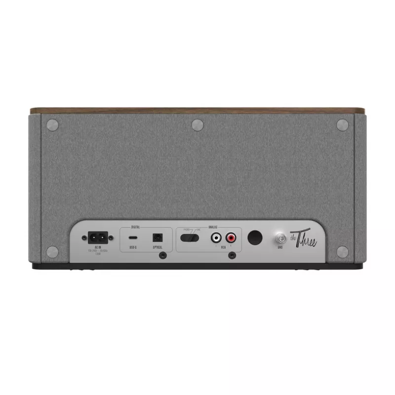 Klipsch the Three Plus Premium Bluetooth Speaker System orzech USB RCA...
