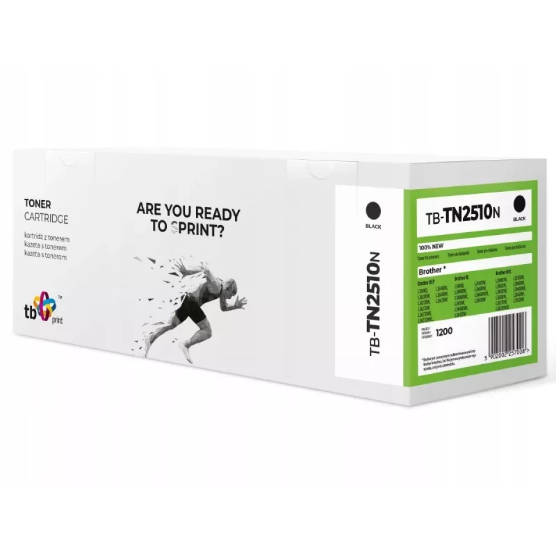 Toner do Brother TN2510 TB-TN2510N BK 100% nowy