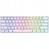 Klawiatura mechaniczna Whiteout X2, Blue Outemu, Hot Swap Savio Savgk-white