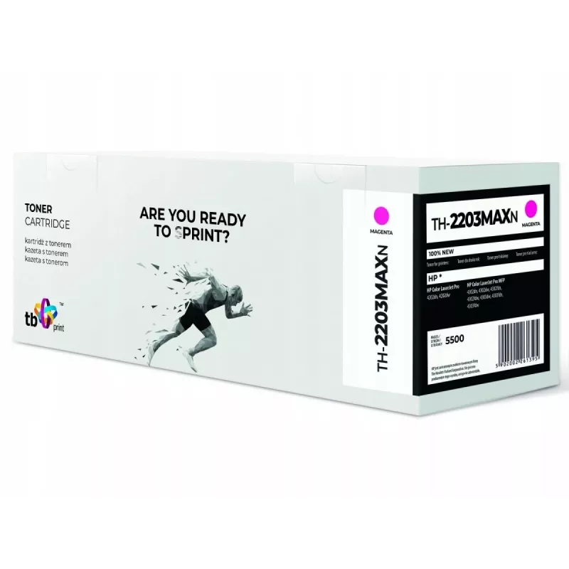 Toner HP Color LaserJet Pro 4202 W2203X 3000 stron magenta