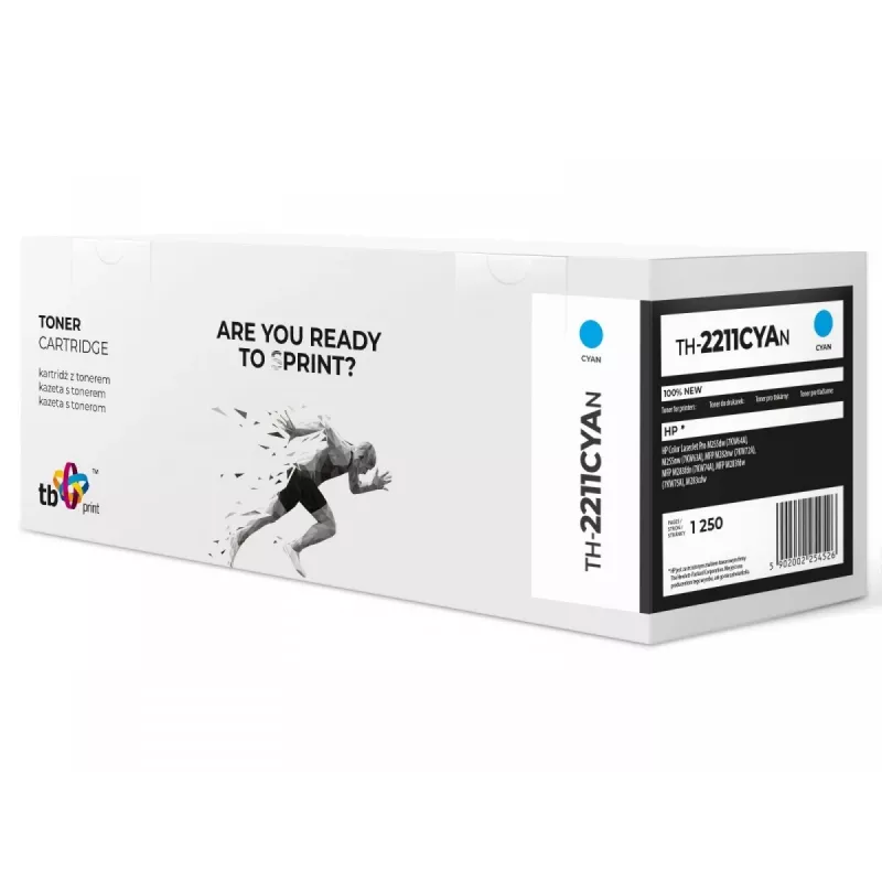 Toner do HP Color LJ Pro M255 W2211A TH-2211cyjan 100% nowy CY