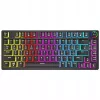 Klawiatura gamingowa Savio SAVGK-PHENIX czerwony PUDDING Mechaniczna RGB Bezprzewodowa