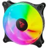 Wentylator obudowy SAVIO Blast 120mm ARGB PWM - Czarny