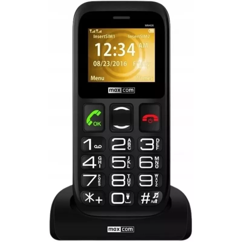 Telefon komórkowy MaxCom MM 426SE, ekran 4,0 cala