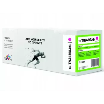 Toner do Brother TN248XLM TB-TN248XLMN 100% nowy magenta