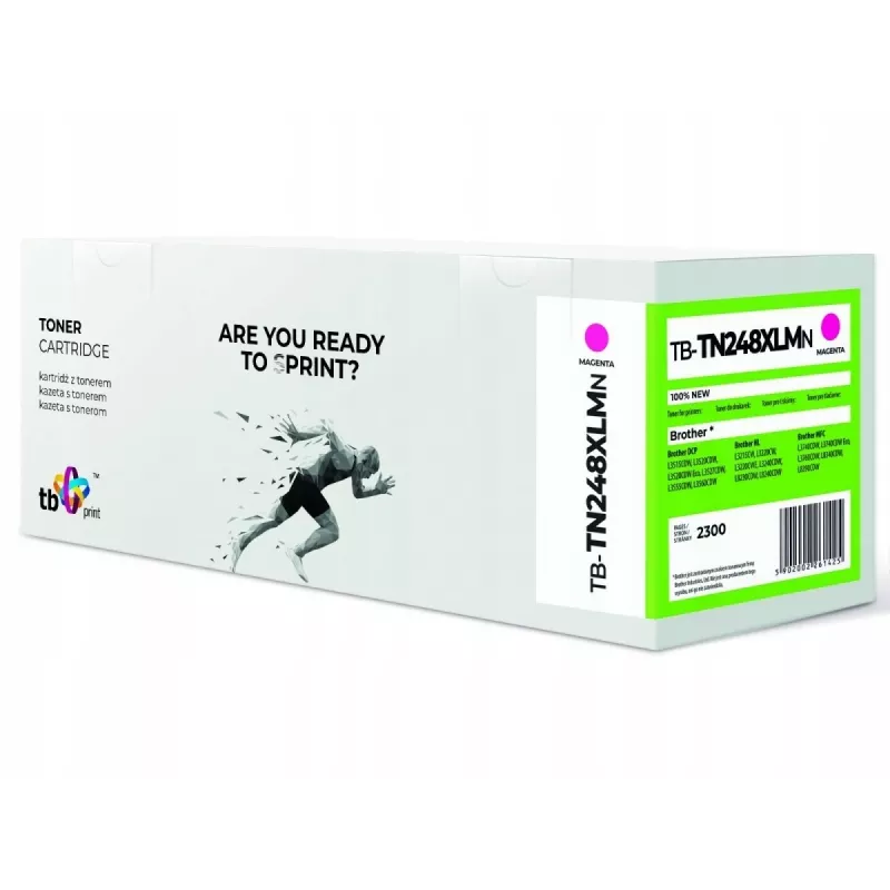 Toner do Brother TN248XLM TB-TN248XLMN 100% nowy magenta