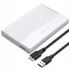 Obudowa na dysk SATA SSD/HDD 2,5 cala QOLTEC 52278 USB 3.0, obsługa do 2 TB