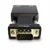 SAVIO CL-145 konwerter VGA do HDMI, audio, Full HD, czarny