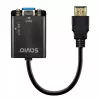 Adapter HDMI-VGA z Audio AK-76 Savio SAVAK-76