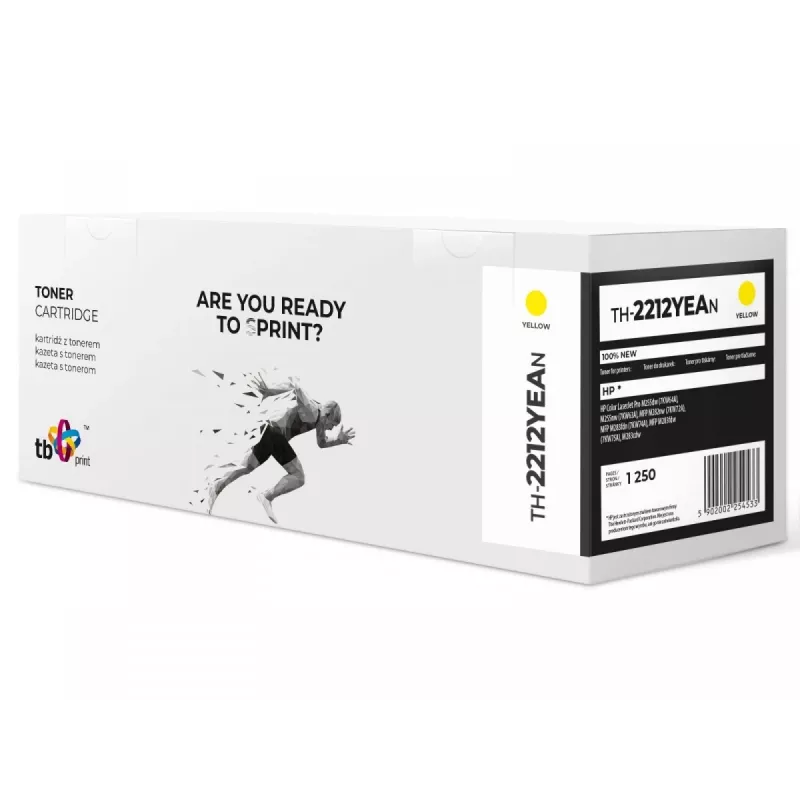 Toner do HP Color LJ Pro M255 W2212A TH-2212YEAN 100% nowy żółty
