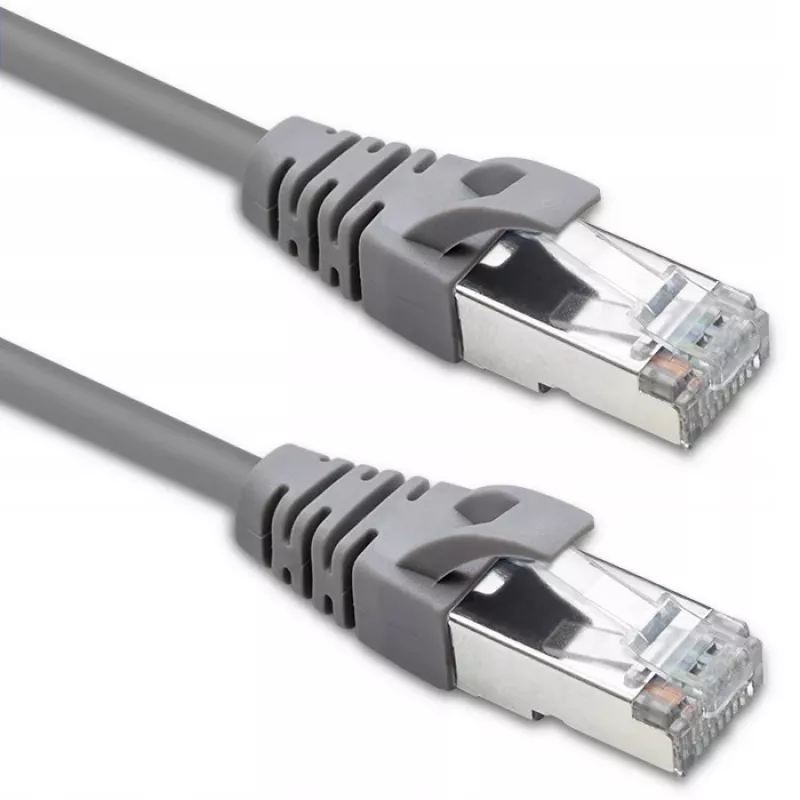 Kabel krosowy QOLTEC 54529 2xRJ45 CAT5e 5m Czarny