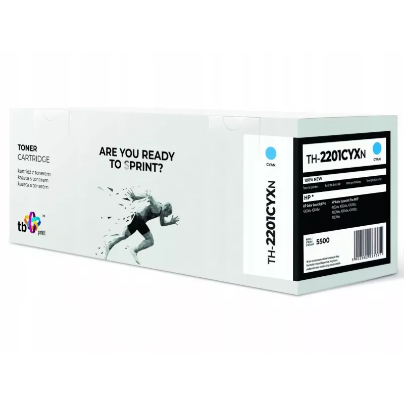 Toner do HP Color LaserJet Pro 4202 W2201X TH-2200CYXN 100% nowy cyjan