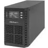 Qoltec Zasilacz awaryjny (UPS) | 1kVA | 1000W | Współczynnik mocy 1.0 | LCD | EPO | USB | Online