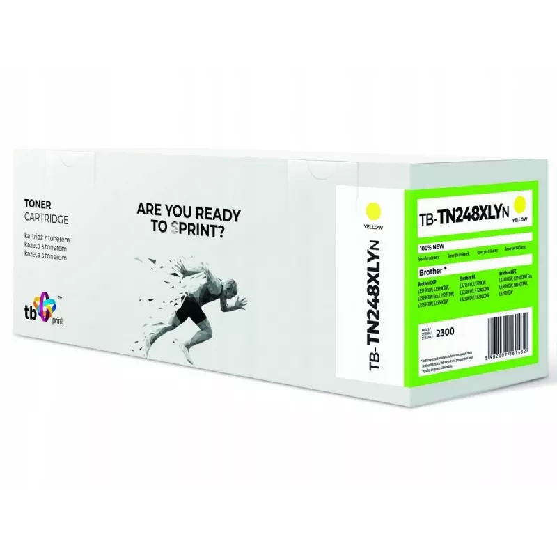 Toner do Brother TN248XLY TB-TN248XLYN 100% nowy cyjan