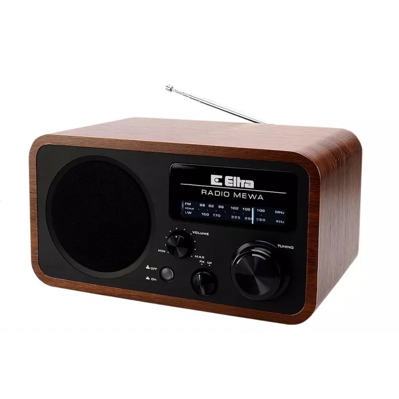Radio osobiste ELTRA MEWA analogowe srebrne