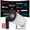 Projektor WiFi Zdalny Android TV 130 cali 4K Full HD HY300 Pro LED