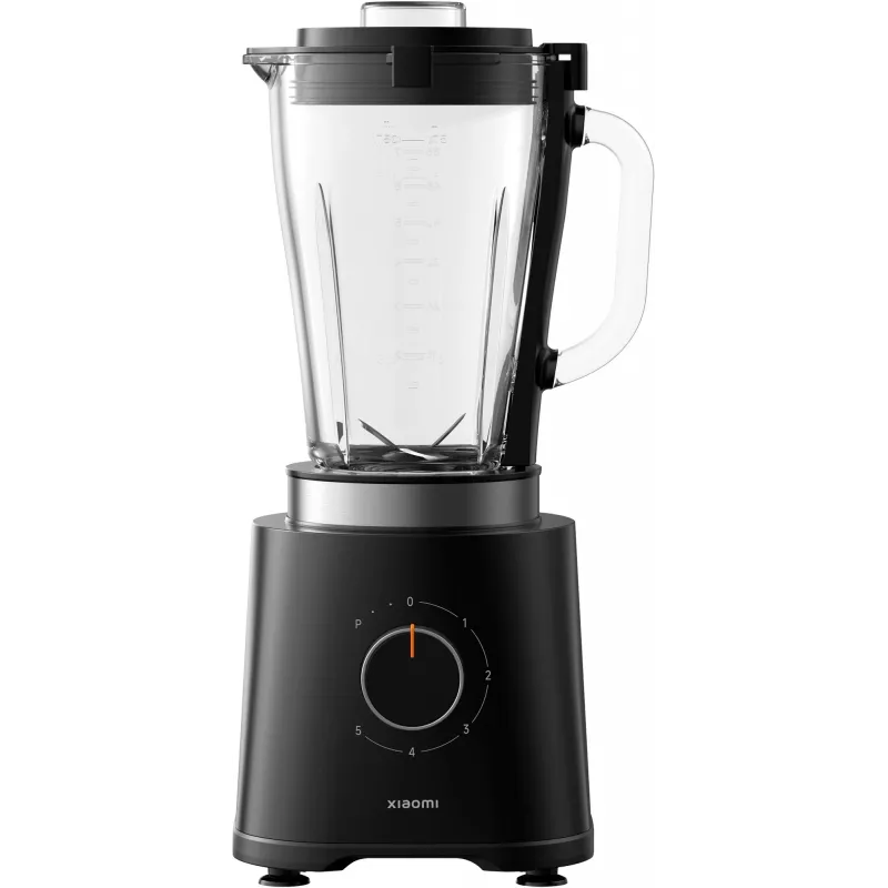 Blender kuchenny Xiaomi BHR8936EU — 600 W, misa 1,75 l, 5 prędkości, sterowanie obrotowe, ostrza ze stali nierdzewnej, czarny
