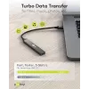 Goobay USB Hub 74456 Type-A 5000 Mbit/s Jasnoszary