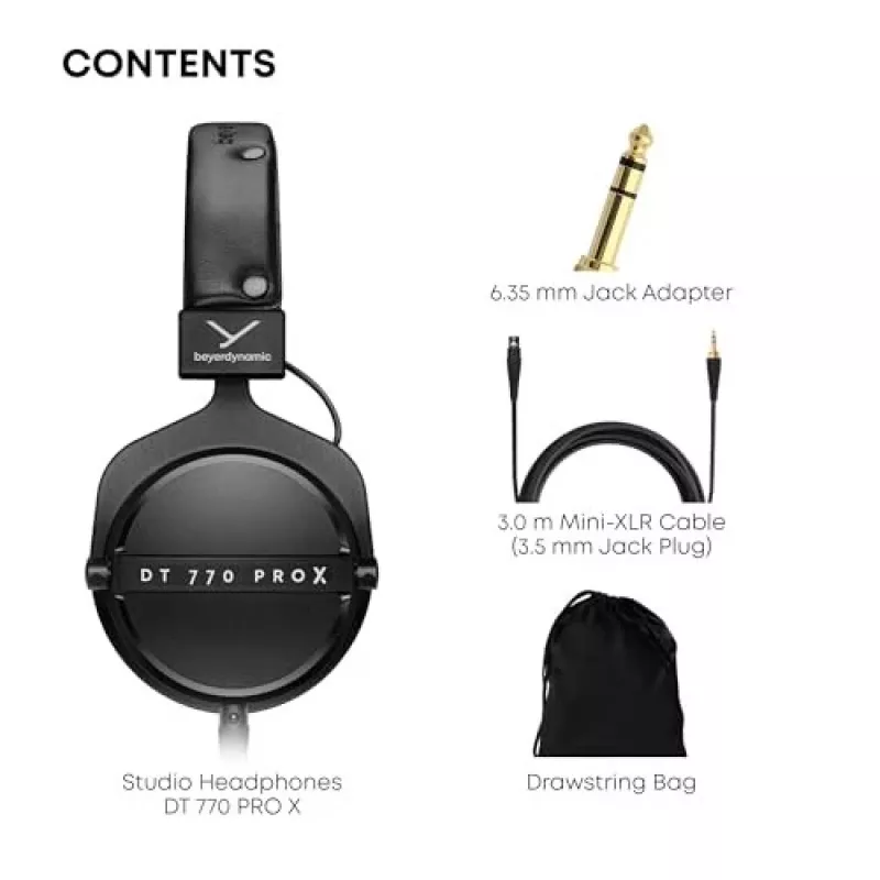 Słuchawki studyjne Beyerdynamic DT 770 PRO X, zamknięte, nauszne