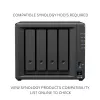 Synology DiskStation DS925+ NAS/serwer pamięci masowej Ryzen Embedded V1500B 4 GB DDR4 0 TB Czarny
