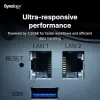 Synology DiskStation DS925+ NAS/serwer pamięci masowej Ryzen Embedded V1500B 4 GB DDR4 0 TB Czarny