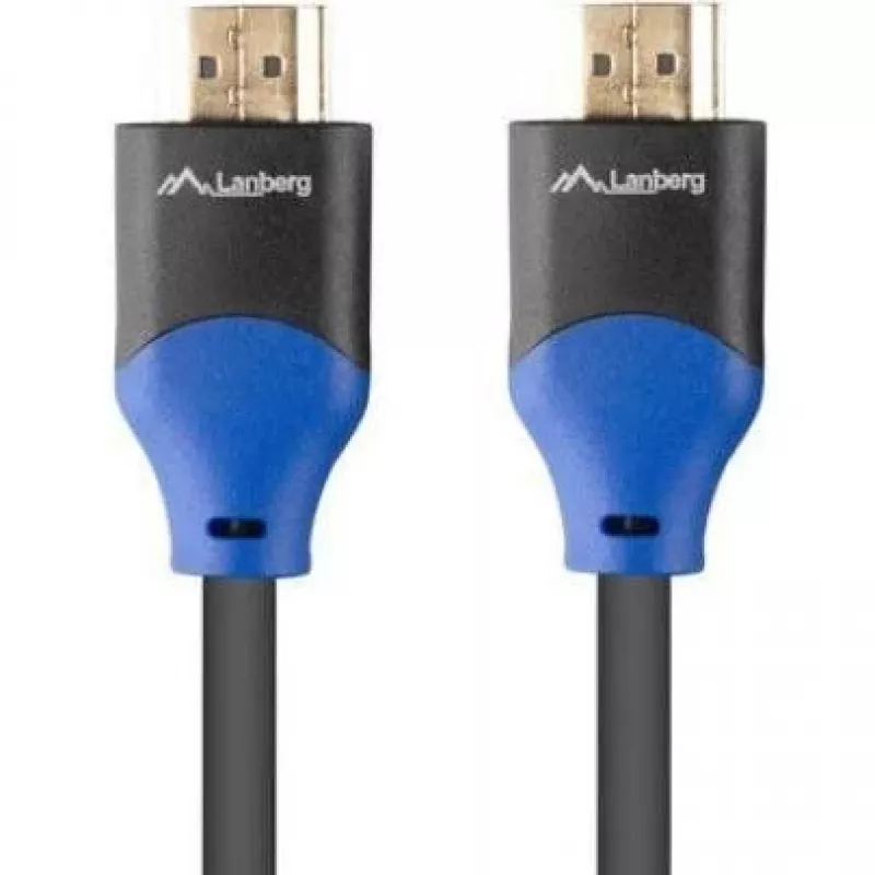 Kabel HDMI Lanberg CA-HDMI-15CU-0030-BK 3m Wtyk HDMI typu A 18 Gbit/s
