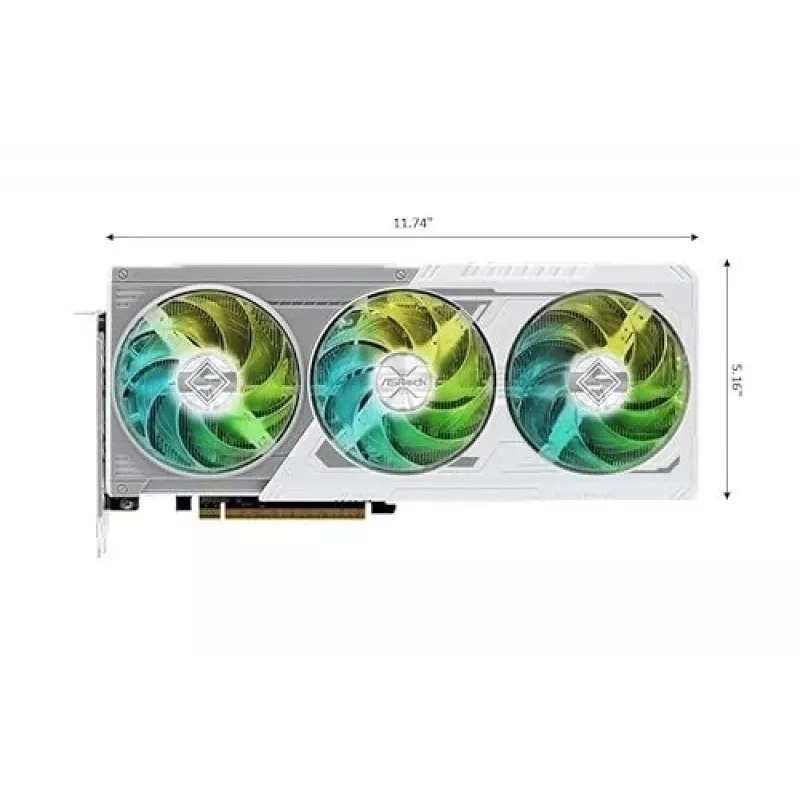 ASRock AMD Radeon RX 9060 XT Steel Legend 16GB OC Graphics Card