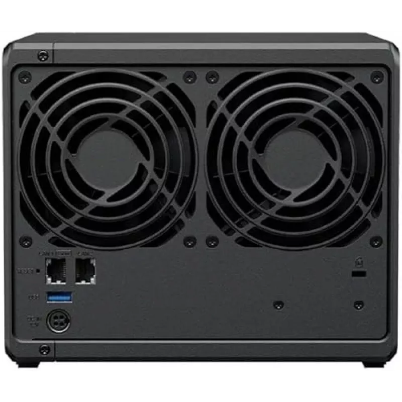 Serwer pamięci masowej NAS SYNOLOGY DS425+ — 4-zatokowy, Intel Celeron J4125 2,0–2,7 GHz, 2 GB DDR4, 0 TB, 2,5GbE, 2 gniazda M.2