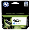HP 963XL oryginalny wkład atramentowy o zwiększonej wydajności, cyjan, 1 szt., 1600 stron