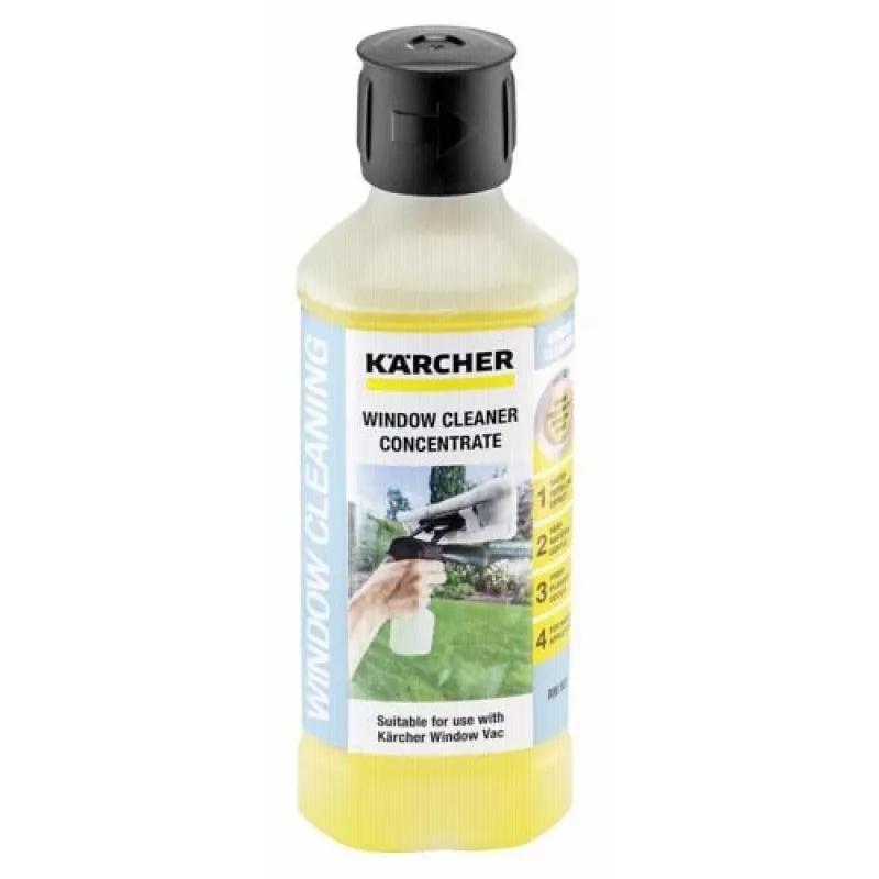 Butelka z rozpylaczem Karcher RM 503 500 ml — środek do mycia szyb, 500 ml, dozownik w sprayu, bez smug