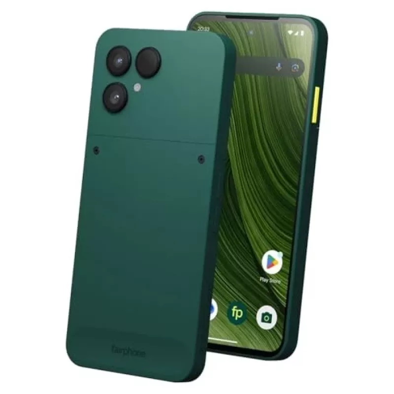 Fairphone (Gen 6) 16 cm (6,31 inch) Dual SIM Android 15 5G USB Type-C 8 GB 256 GB 4415 mAh Zielony