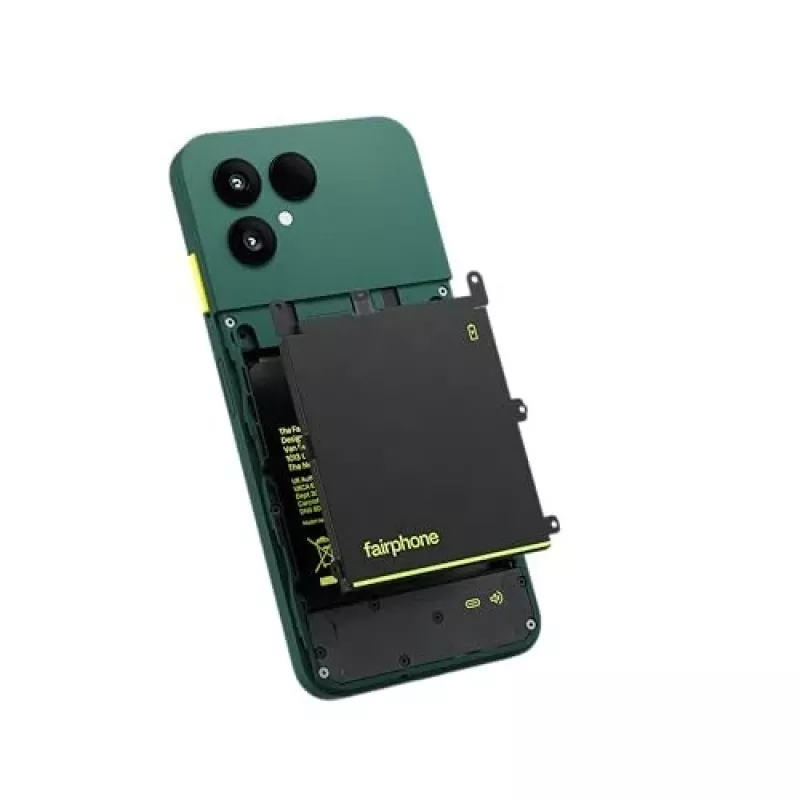Fairphone (Gen 6) 16 cm (6,31 inch) Dual SIM Android 15 5G USB Type-C 8 GB 256 GB 4415 mAh Zielony