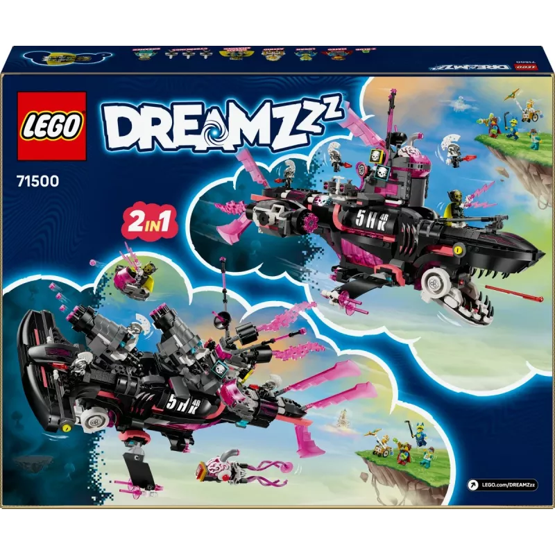 LEGO® DREAMZzz™ Nightmare Shark Submarine Toy 71500